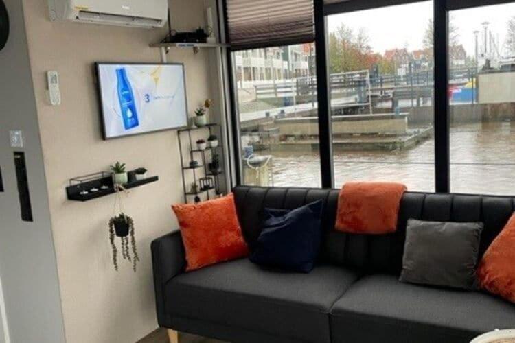 Готель Beautiful Houseboat With Shared Pool Волендам Екстер'єр фото